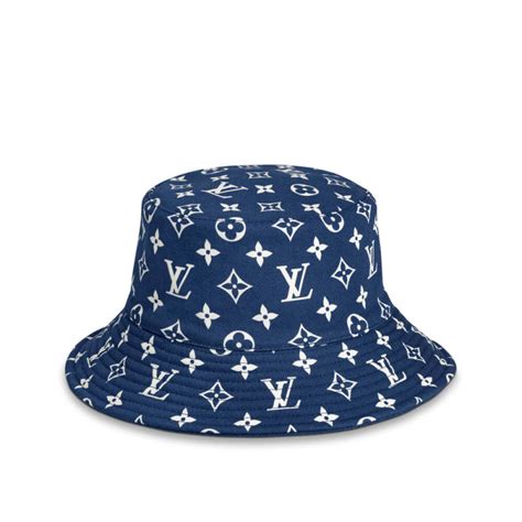 lv escale monogram bucket hat|louis vuitton monogram hats.